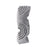 Howard Elliott Elswit Cornice Sculpture, Gray