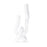 Howard Elliott Danner Abstract Double Candle Holder/Vase, White