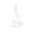 Howard Elliott Danner Abstract Single Candle Holder/Vase, White - 12339