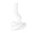 Howard Elliott Danner Abstract Single Candle Holder/Vase, White