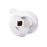 Howard Elliott Danner Abstract Single Candle Holder/Vase, White