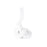 Howard Elliott Danner Abstract Single Candle Holder/Vase, White