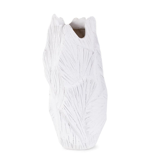 Howard Elliott Abstract Elm Tall Vase, White - 12341
