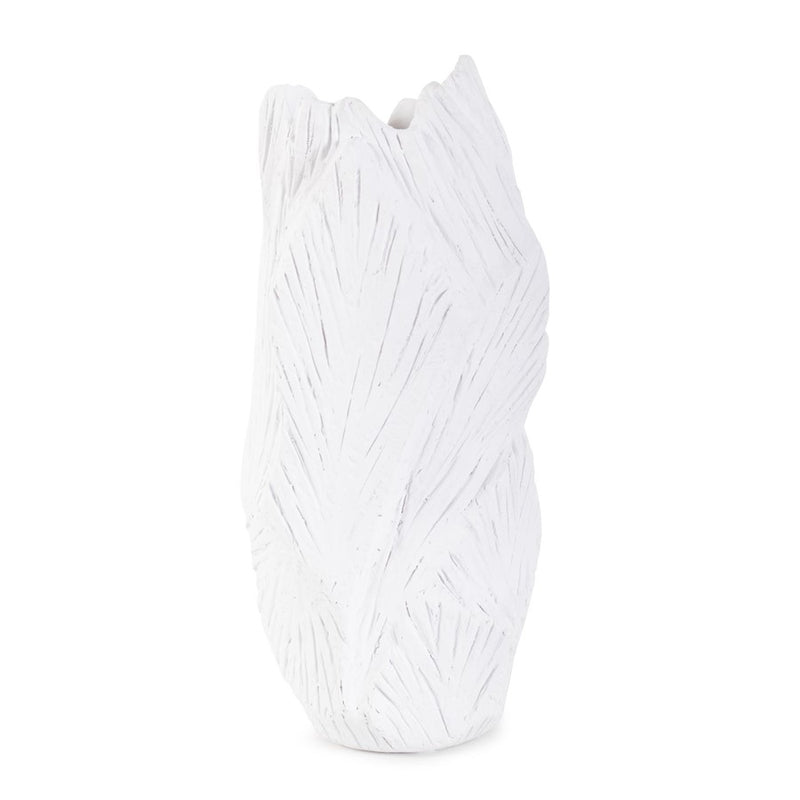 Howard Elliott Abstract Elm Tall Vase, White