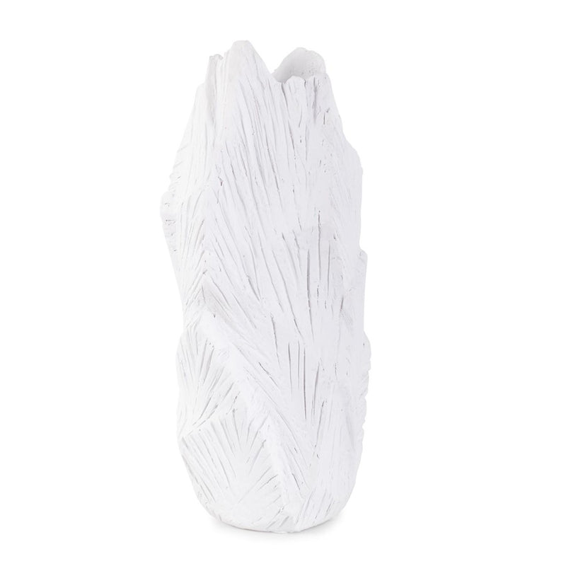 Howard Elliott Abstract Elm Tall Vase, White