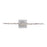 Howard Elliott Study of Coral Sculpture On A White Marble Base, Silver