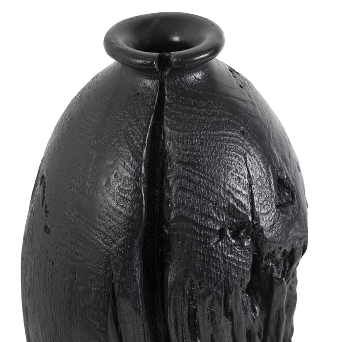 Howard Elliott Haru Short Vase, Black