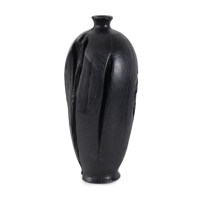 Howard Elliott Haru Tall Vase, Black