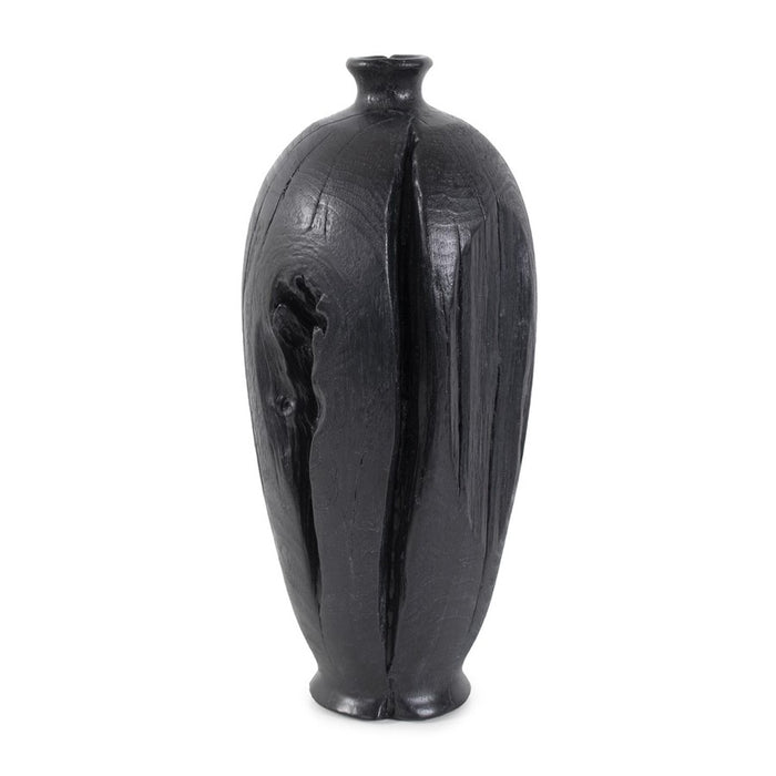 Howard Elliott Haru Tall Vase, Black