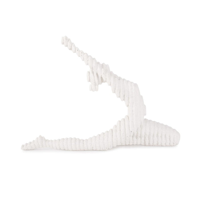 Howard Elliott Yin Pigeon Yoga Pose, Polyresin, White - 12354
