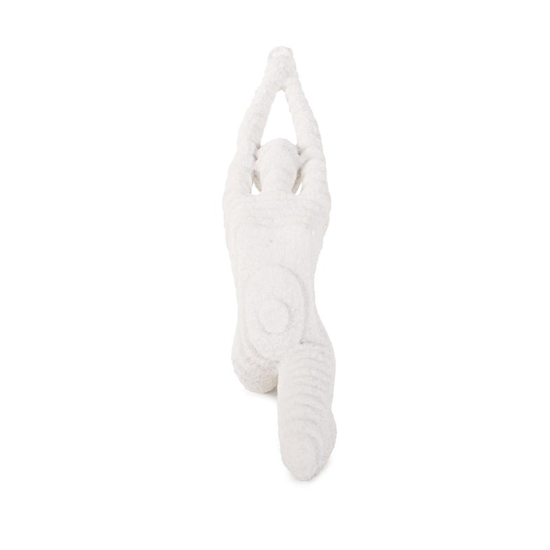 Howard Elliott Yin Pigeon Yoga Pose, Polyresin, White