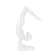 Howard Elliott Yin Scorpion Yoga Pose, Polyresin, White - 12357