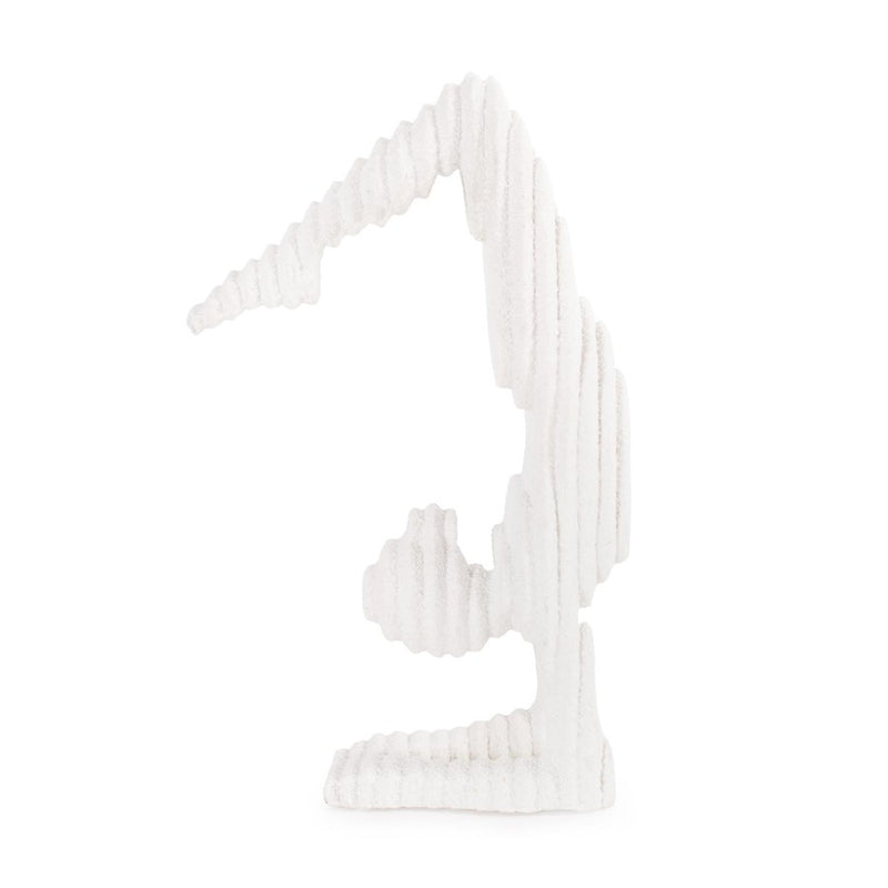 Howard Elliott Yin Scorpion Yoga Pose, Polyresin, White