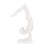 Howard Elliott Yin Scorpion Yoga Pose, Polyresin, White
