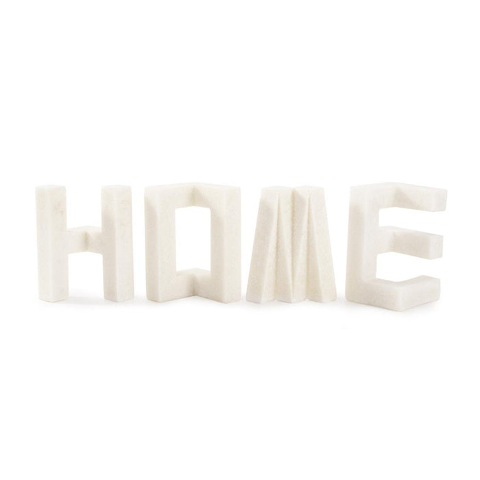 Howard Elliott "Home" Is, Heart Sculpture, Polyresin/White - 12383