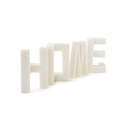 Howard Elliott "Home" Is, Heart Sculpture, Polyresin/White