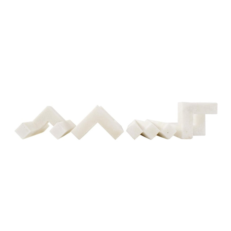 Howard Elliott "Home" Is, Heart Sculpture, Polyresin/White