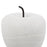 Howard Elliott Newton Apple, White Marble, Matte White