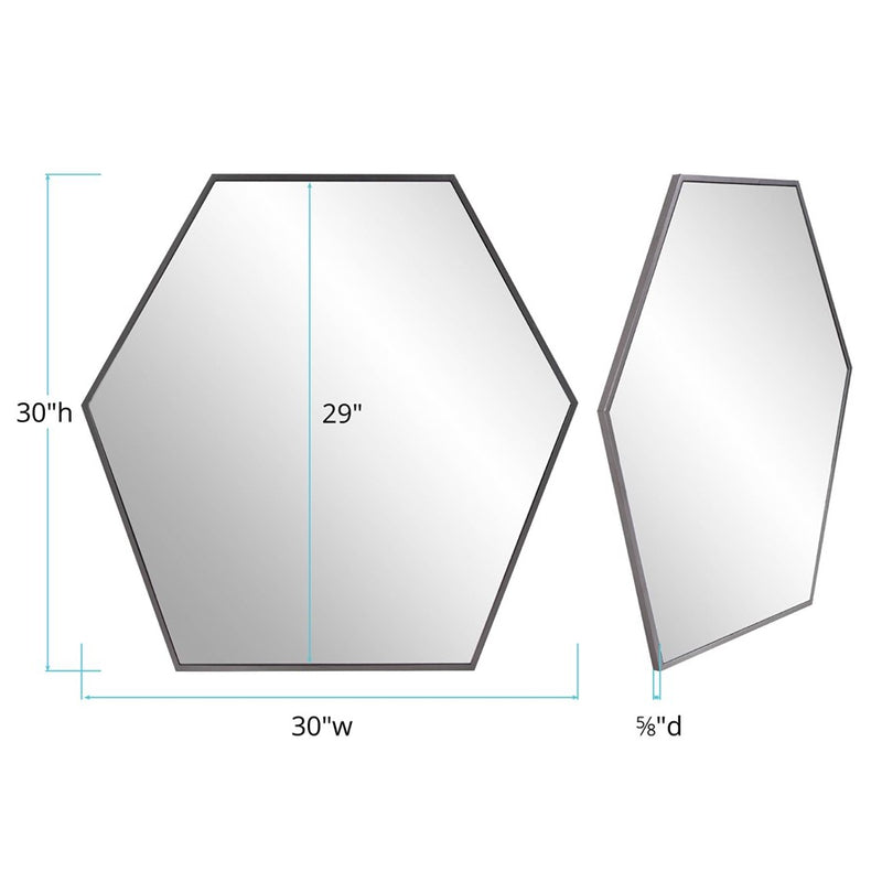 Howard Elliott Hexad Mirror, Graphite