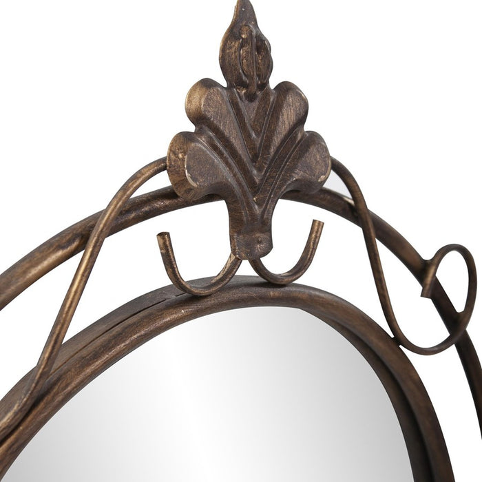 Howard Elliott Gerard Mirror, Antiqued Copper
