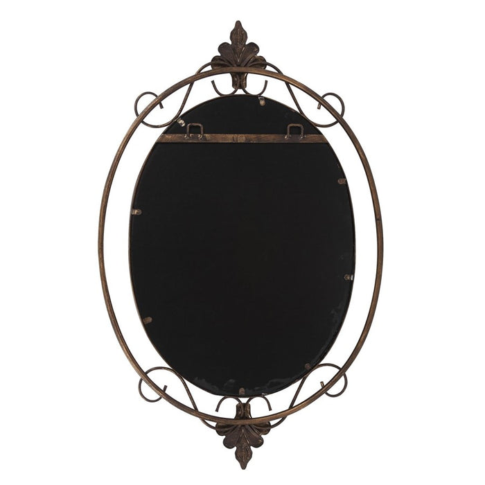 Howard Elliott Gerard Mirror, Antiqued Copper