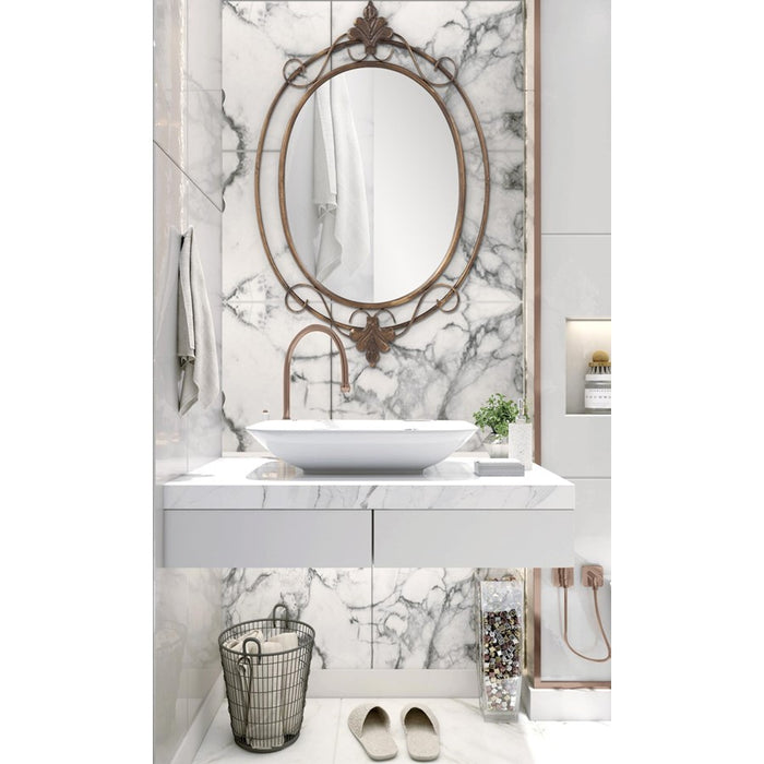 Howard Elliott Gerard Mirror, Antiqued Copper