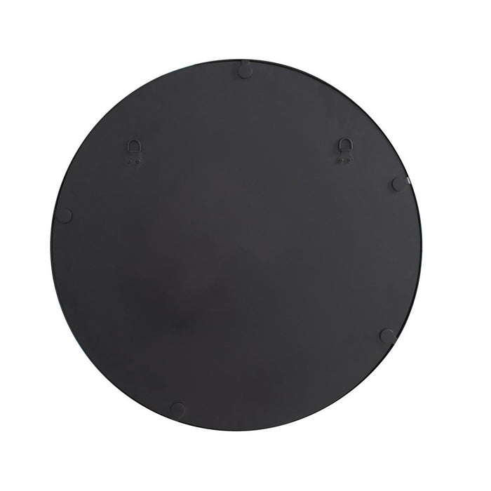 Howard Elliott Golden Haze Round Mirror, Black/Gray/Brown