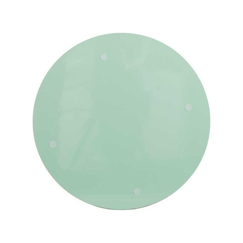 Howard Elliott Round Scalloped Riviera Tray/Sage Green/Light Green