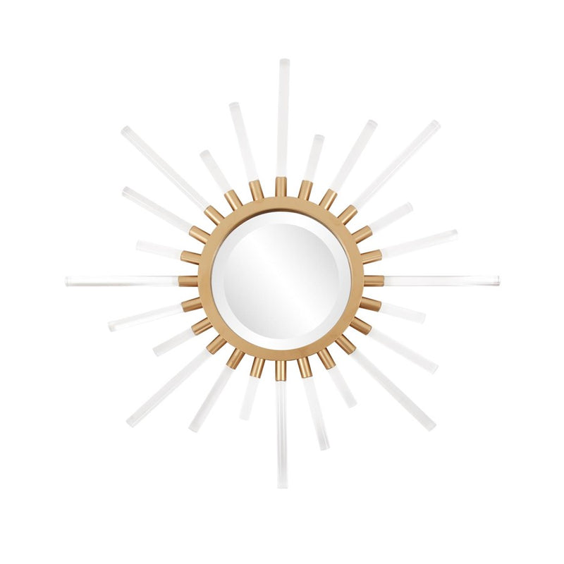 Howard Elliott Golden Nimbus Mirror, Gold/Clear - 170014