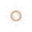 Howard Elliott Golden Nimbus Mirror, Gold/Clear - 170014