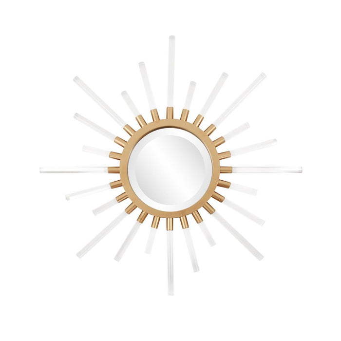 Howard Elliott Golden Nimbus Mirror, Gold/Clear - 170014
