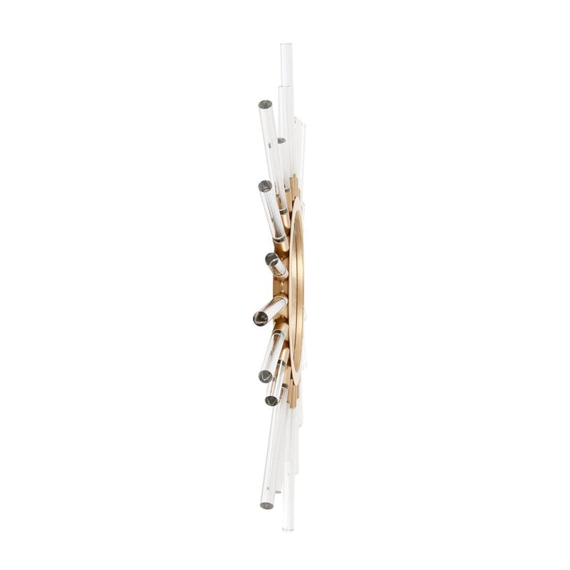 Howard Elliott Golden Nimbus Mirror, Gold/Clear