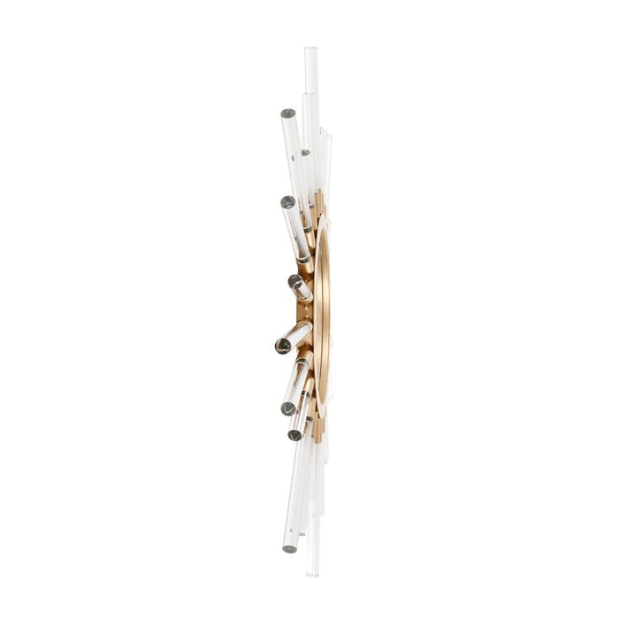 Howard Elliott Golden Nimbus Mirror, Gold/Clear