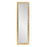 Howard Elliott La Bailadora Bright Gold Ruffled Metal Dressing Mirror - 170028