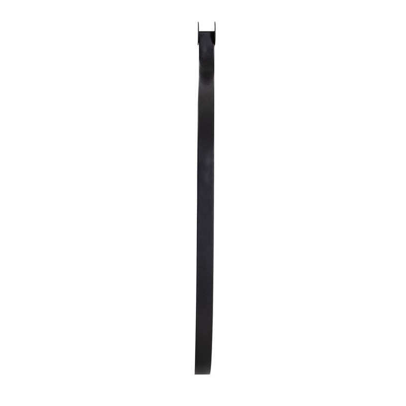 Howard Elliott Hudson Rectangular Metal Mirror, Black