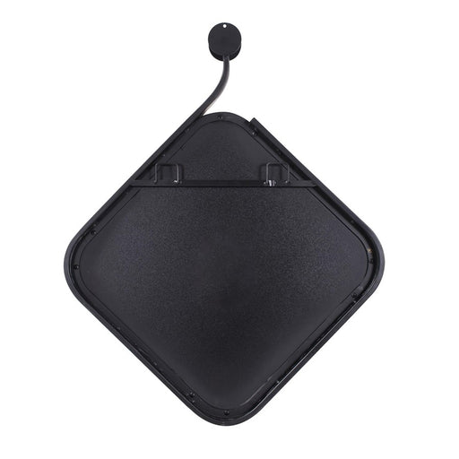 Howard Elliott Hudson Squared Metal Mirror, Black