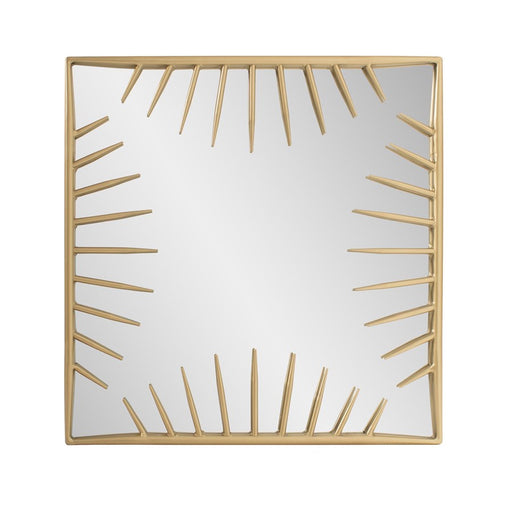 Howard Elliott Robin Baron Bambrick Square Mirror, Gold - 170051