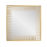 Howard Elliott Robin Baron Ayres Square Mirror, Gold - 170053