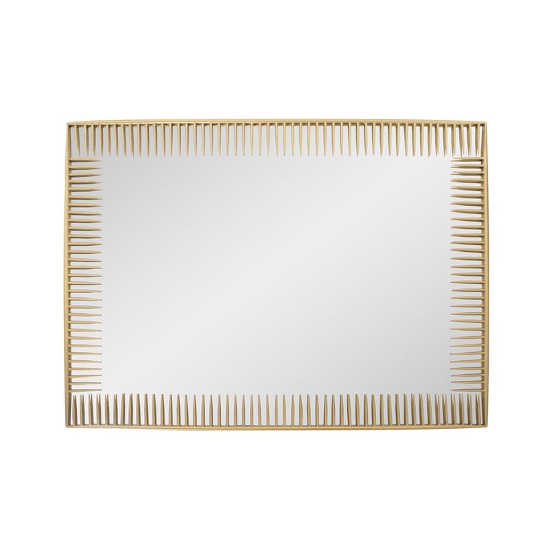 Howard Elliott Robin Baron Ayres Rectangular Mirror, Gold