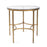 Howard Elliott Bonnifait Antique Gold Round Side Table, Bronze - 170070