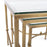 Howard Elliott Bonnifait Antique Gold Nesting Tables, Bronze