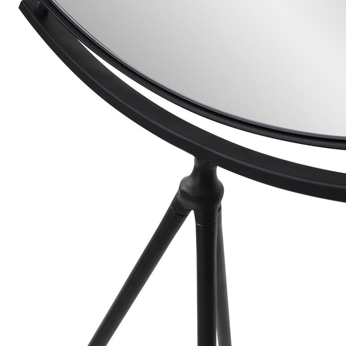 Howard Elliott Bastien Tripod Floor Mirror, Black
