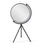 Howard Elliott Bastien Tripod Tabletop Mirror, Black - 170076