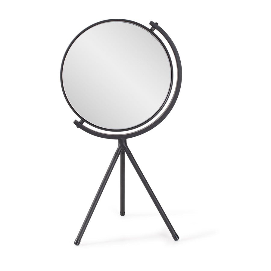 Howard Elliott Bastien Tripod Tabletop Mirror, Black - 170076