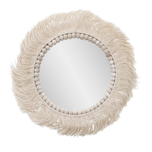 Howard Elliott Fringe Round Mirror - 190014