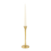 Howard Elliott Beiner Short Candle Holder, Antique Brass - 190016
