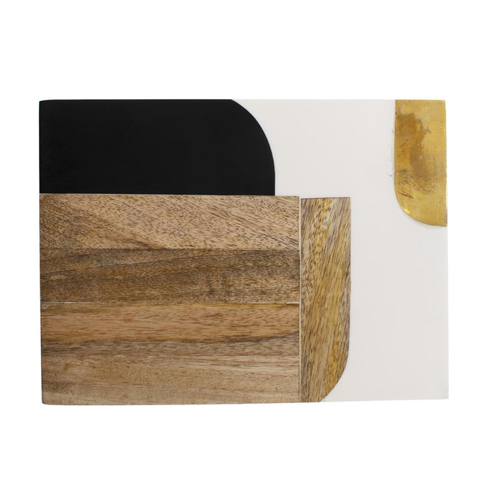 Howard Elliott Craftsman Decorative Lidded Box, Brown/Black/Gold