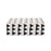 Howard Elliott Art Deco Decorative Lidded Box, Black/white - 190018