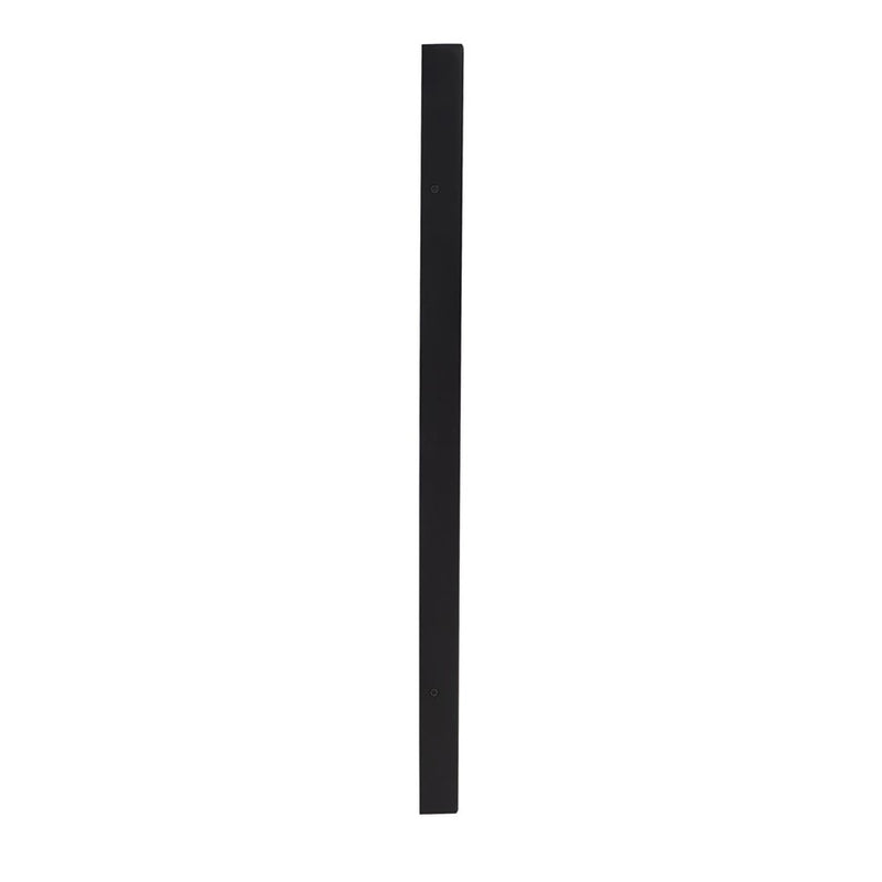 Howard Elliott Helix Wooden Square Clock, Black/Brown