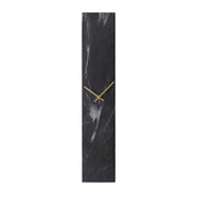 Howard Elliott Mies Black Marble Monolith Clock, Black/Gold - 190024